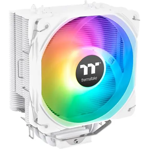 THERMALTAKE UX200 SE ARGB bílá / Chladič CPU / 120 mm / 1800 RPM @ 25 dB / 62.72 CFM / 4 pin