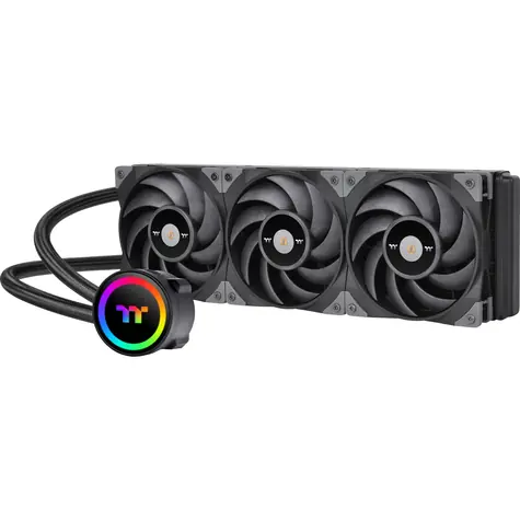 THERMALTAKE Toughliquid 360 ARGB šedá / AIO vodní chladič CPU / 3x 120 mm / 2000 RPM @ 22.3 dB / 58.35 CFM