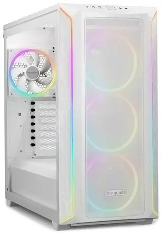 be quiet! SHADOW BASE 800FX bílá / ATX / 2x USB 3.0 + 1x USB-C / 4x 140 mm / bez zdroje