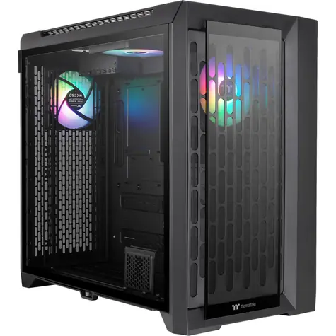THERMALTAKE CTE C750 ARGB černá / E-ATX / 1x USB-C 3.2 / 4x USB-A 3.0 / bez zdroje / průhledná bočnice 