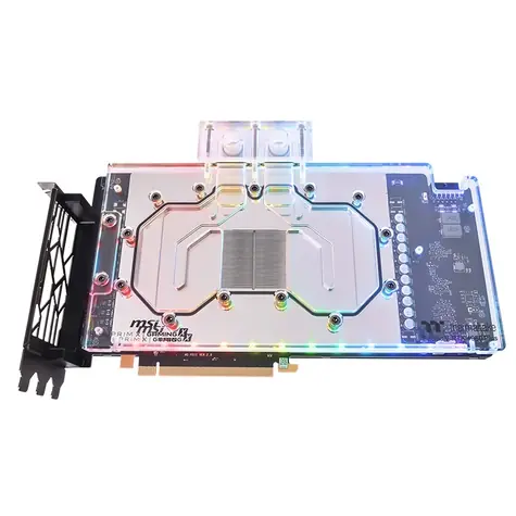 THERMALTAKE Pacific V-RTX 4080 Plus Water Block čirá / Vodní blok pro RTX 4080
