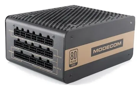 MODECOM Volcano 850W Gold černá / 850W / 80 PLUS Gold / aktivní PFC / 120mm ventilátor / ATX