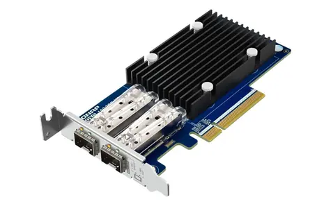 QNAP QXG-10G2SF-X710 / Rozšiřující karta / PCIe Gen3 x8 / 2 x porty SFP+