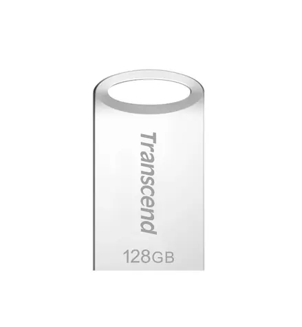 Transcend JetFlash 710S 128GB stříbrná / Flash Disk / USB 3.1 Gen 1