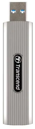 Transcend ESD320A Externí SDD 512GB šedá / USB-A 3.2 Gen 2 / R: 1050MBs / W: 950MBs                         