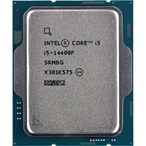 Intel Core i5-14400F @ 2.5GHz - TRAY / TB 4.7GHz / 10C16T / 20MB / Bez VGA / LGA 1700 / Raptor Lake / 148W