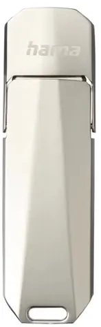 Hama USB Uni-C Deluxe 32 GB stříbrná / Flash disk / USB-C 3.1 / čtení: až 70 MBs