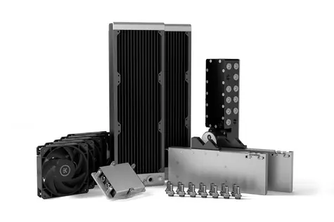 EKWB EK-Pro QDC Kit 2xP360 1xSP5 2×6000 Ada