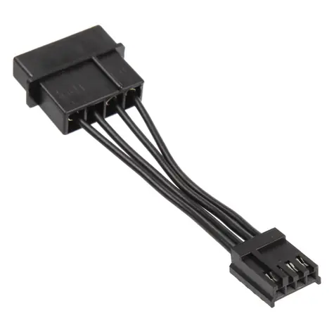Kolink Adaptér 4-pin Molex na disketu 5cm černá