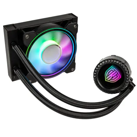 Kolink Umbra Void 120 AIO Performance ARGB černá / AIO vodní chladič CPU / 1x  120mm / 2600 RPM @ 30 dB / 65.2 CFM