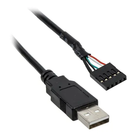 Aqua Computer USB cable A-plug to 5 pin female connector length 200 cm