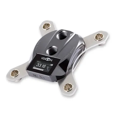 Aqua Computer cuplex kryos NEXT with VISION 1700 PVD/nickel