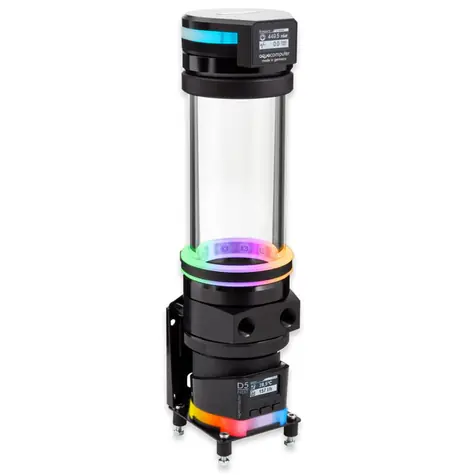 Aqua Computer ULTITUBE D5 150 PRO LEAKSHIELD reservoir with D5 NEXT pump and leak prevention system