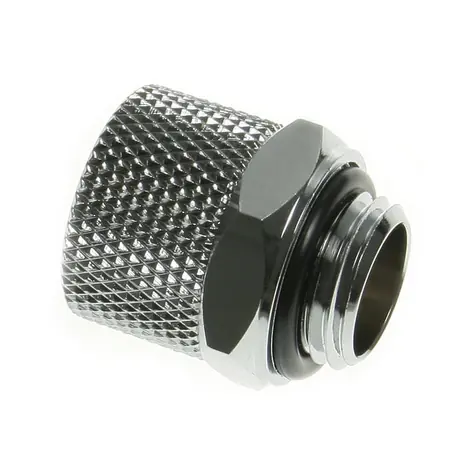 BitsPower Přípojka přímá G1/4 palce AG na 11/8 mm stříbrná