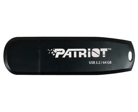 Patriot Xporter Core 64GB černá / Flash Disk / USB 3.2 Gen 1 - (USB-A 3.0)