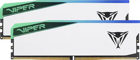 Patriot Viper Elite 5 RGB 48GB (2x24GB) 6000MHz bílá / DIMM / DDR5 / CL42 / On-Die ECC / Unbuffered / 1.35V