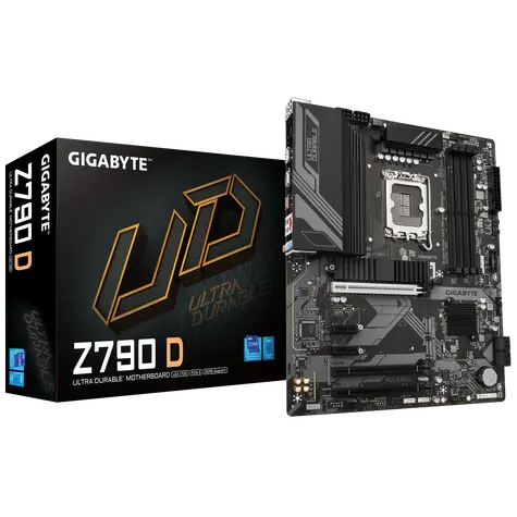 GIGABYTE Z790 D / Z790 / LGA1700 / 4x DDR5 / PCIEx16 / 1x 2.5GLAN / ATX