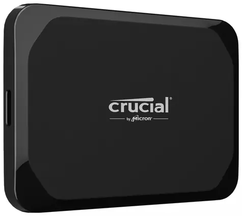 Crucial X9 1TB černá / Externí SSD / USB 3.2 Gen2 Type-C / R: 1050MBps / 3y