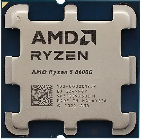 AMD RYZEN 5 8600G 4.3 GHz - TRAY / Turbo 5.0GHz / 6C12T / L2 6MB L3 16MB / AM5 / Zen 4 / 65W