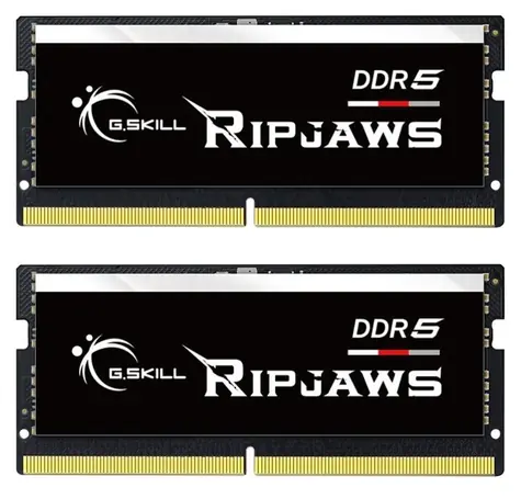 G.Skill Ripjaws 32GB (2x 16GB) 4800MHz / DDR5 / CL34 / SO-DIMM / 1.1V / XMP 3.0