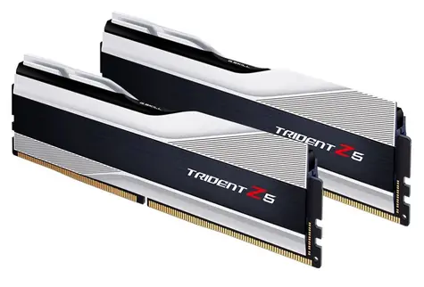 G.Skill Trident Z5 Silver 32GB (2x 16GB) 6000MHz / DDR5 / CL30 / DIMM / 1.35V / Non-ECC / Unbuffered / XMP 3.0