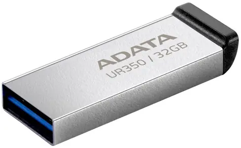 ADATA UR350 32GB černá / USB 3.2 Type A / čtení: 100MBps