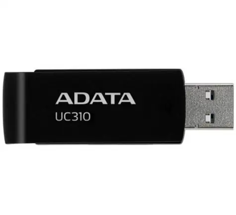 ADATA UC310 128GB černá / USB 3.2 Type A / čtení: 100MBPs