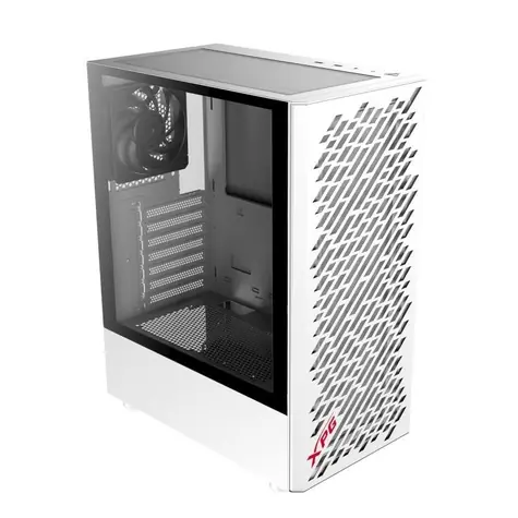 ADATA XPG VALOR AIR bílá / ATX / 2x USB-A 3.2 / 4x 120mm / bez zdroje / průhledná bočnice