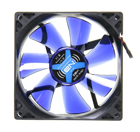 Noiseblocker BlackSilent Fan XE2 modrá / 92mm / 21 dB @ 1800 RPM / 38.25 CFM / 3-pin