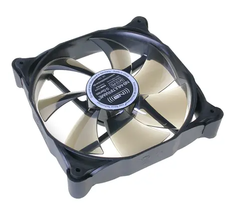 Noiseblocker Multiframe S-Series M12-PS Fan černá / 120mm / 23 dB @ 1500 RPM / 58.55 CFM / 4-pin PWM