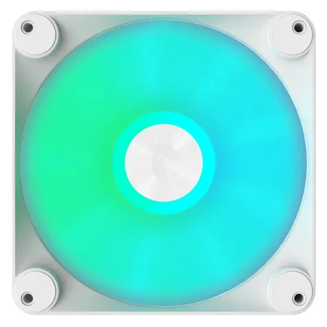 APNX FP1-140 PWM ARGB bílá / 140mm / Hydraulic bearing / 500-1300 RPM / 86.89 CFM / 32.9 dB