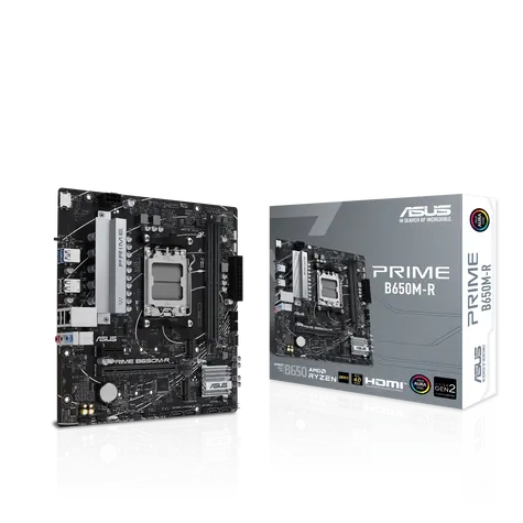 ASUS PRIME B650M-R / B650 / 2x DRR5 / PCIEx16 / 2.5GLAN / mATX