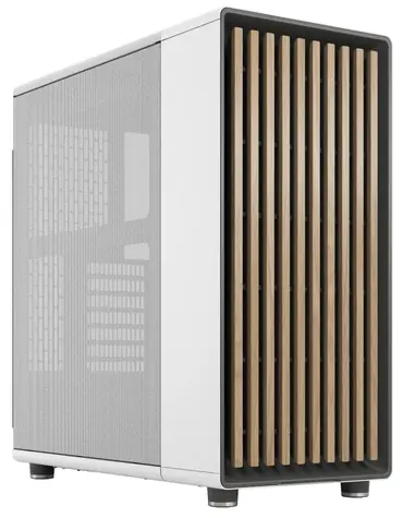 Fractal Design North Mesh bílá / ATX / 2x USB-A 3.0 / x1 USB-C 3.1 / bez zdroje / prachové filtry 