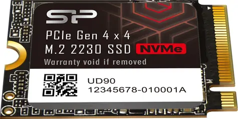 Silicon Power M.2 2230 UD90 1TB / Interní SSD / PCle Gen 4x4 / čtení: 4900MBs / zápis: 3200MBs