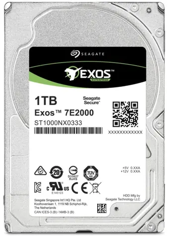 Seagate Exos 7E2000 1TB BULK / HDD / 2.5