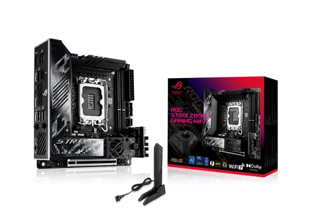 ASUS ROG STRIX Z890-I GAMING WIFI / Z890 / LGA 1851 / 2x DDR5 / PCIex16 / 2.5GLAN / mITX