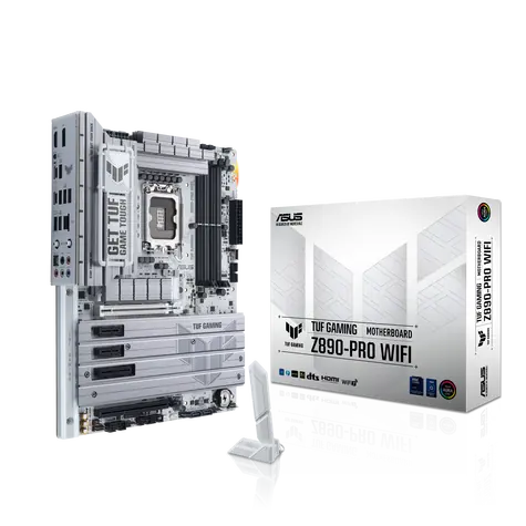 ASUS TUF GAMING Z890-PRO WIFI / Z890 / LGA 1851 / 4x DDR5 / PCIex16 / 2.5GLAN / ATX
