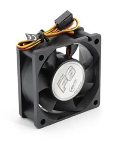 ARCTIC Fan F6 Low Speed černá / 60mm / 23.5 dB @ 3500 RPM / 24.2 CFM / 3-pin
