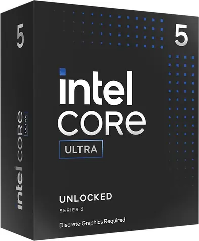 Intel Core Ultra 5 245KF @ 4.2GHz / TB 5.2GHz / 14C14T / L3 24MB / Bez GPU / Arrow Lake / 159W