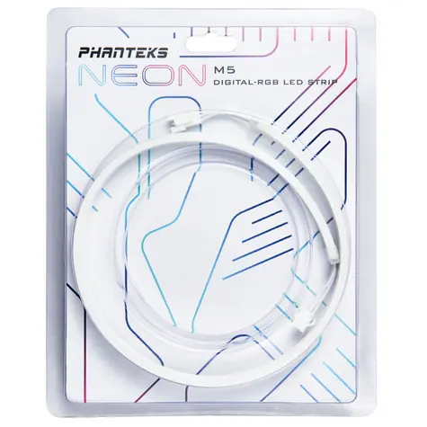 PHANTEKS Neon Digital RGB LED strip bílá / 55 cm