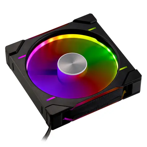 PHANTEKS D30 PWM Regular Airflow D-RGB černá / 140mm / Hydrodynamic Bearing / 1800 RPM / 71.9 CFM / 4-Pin + 3-Pin