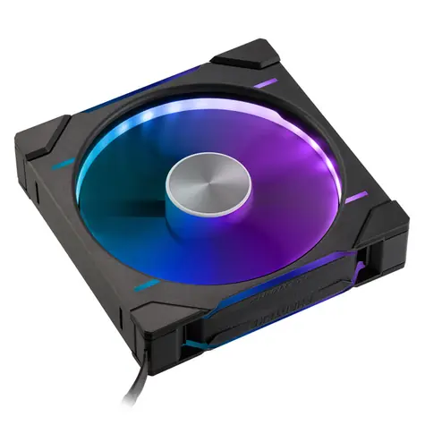 PHANTEKS D30 PWM Reverse Airflow D-RGB černá / 140mm / Hydrodynamic Bearing / 1800 RPM / 71.7 CFM / 4-Pin + 3-Pin