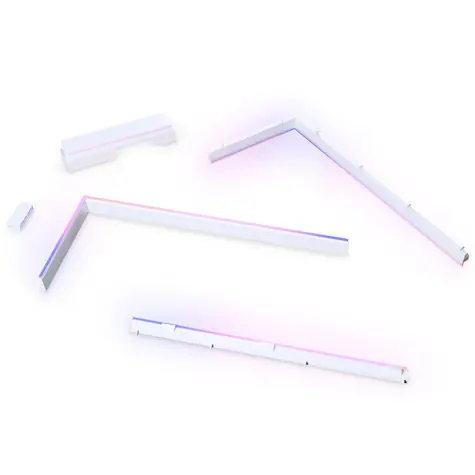 PHANTEKS NV5 Premium DRGB Kit + Power Hub + 3x pro vnější rám + 1x kryt kabelu základní desky bílá