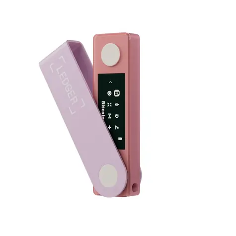 Ledger Nano X Pastel Pink / hardwarová peněženka na kryptoměny