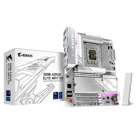 GIGABYTE Z890 AORUS ELITE WIFI7 ICE / Z890 / LGA 1851 / 4x DDR5 / PCIex16 / 2.5GLAN / ATX