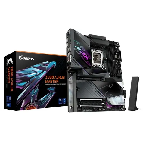 GIGABYTE Z890 AORUS MASTER / Z890 / LGA 1851 / 4x DDR5 / PCIex16 / 10GLAN / ATX
