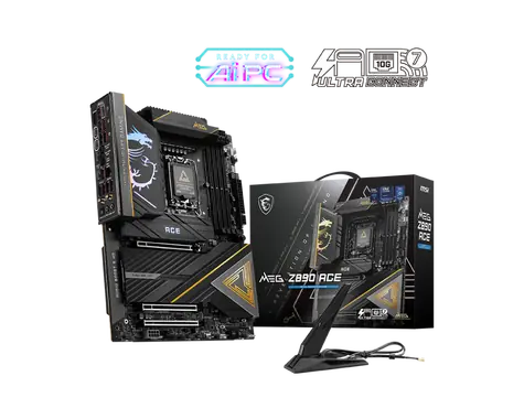 MSI MEG Z890 ACE / Z890 / LGA 1851 / 4x DDR5 / PCIex16 / 10GLAN / ATX