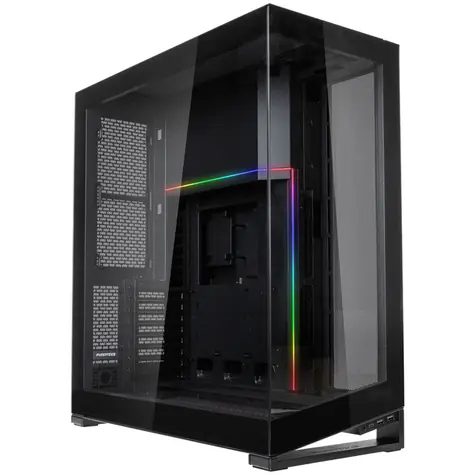 PHANTEKS NV Series NV7 černá / E-ATX / 2x USB-A 3.2 / 1x USB-C 3.1 / D-RGB / bez zdroje / průhledná bočnice 