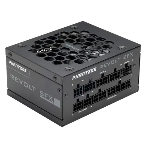 PHANTEKS Revolt SFX 80 PLUS Platinum / ATX 3.0 / 850W / 80PLUS Platinum / plně modulární / 92mm ventilátor 