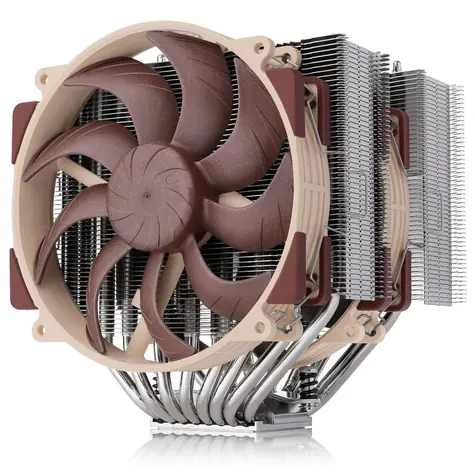 Noctua NH-D15 G2 hnědá / 2x 140mm / 1500 RPM @ 24.8 dB / TDP 250W / AMD + Intel